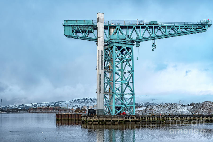 Titan Crane at Clydebank Photograph by Antony McAulay