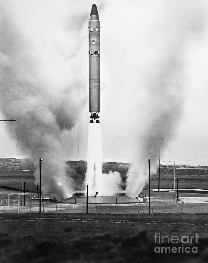 Titan Missile, 1964 Photograph by Granger