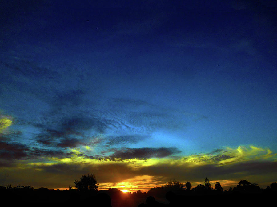 Titan Sunset Photograph by Mark Blauhoefer