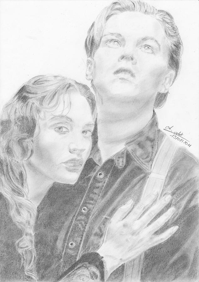 Titanic Drawing by Annie GODET