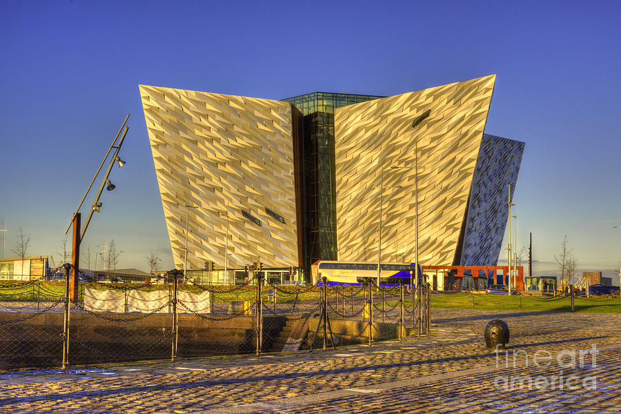 Architecture Photograph - Titanic Belfast by Juli Scalzi