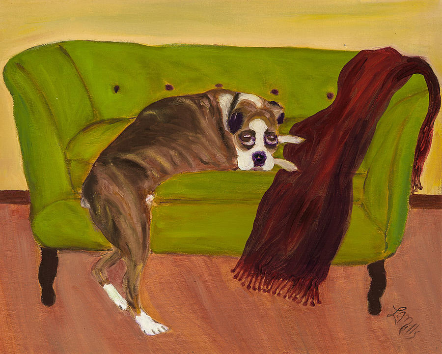 Titan's Bed Painting by Lesley Mills | Fine Art America