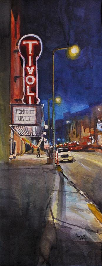 St. Louis Painting - Tivoli Theatre by Spencer Meagher