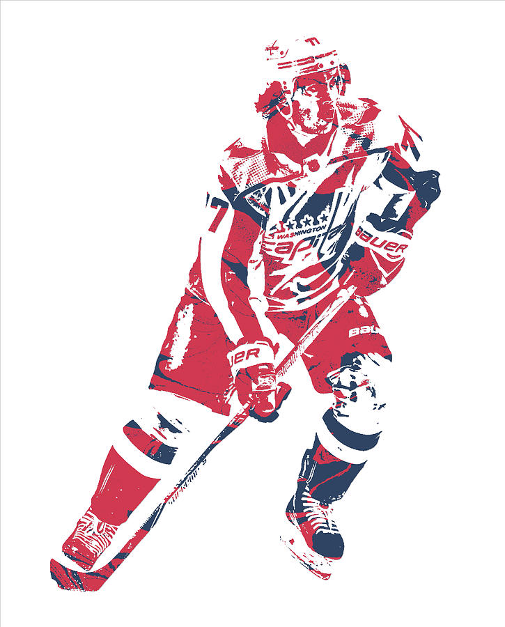 Washington Capitals Vintage Hockey at Center Ice T-Shirt by Design Turnpike  - Pixels