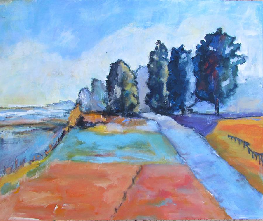 Landscape Painting - To A Place Where I Belong by Mimi Fellman