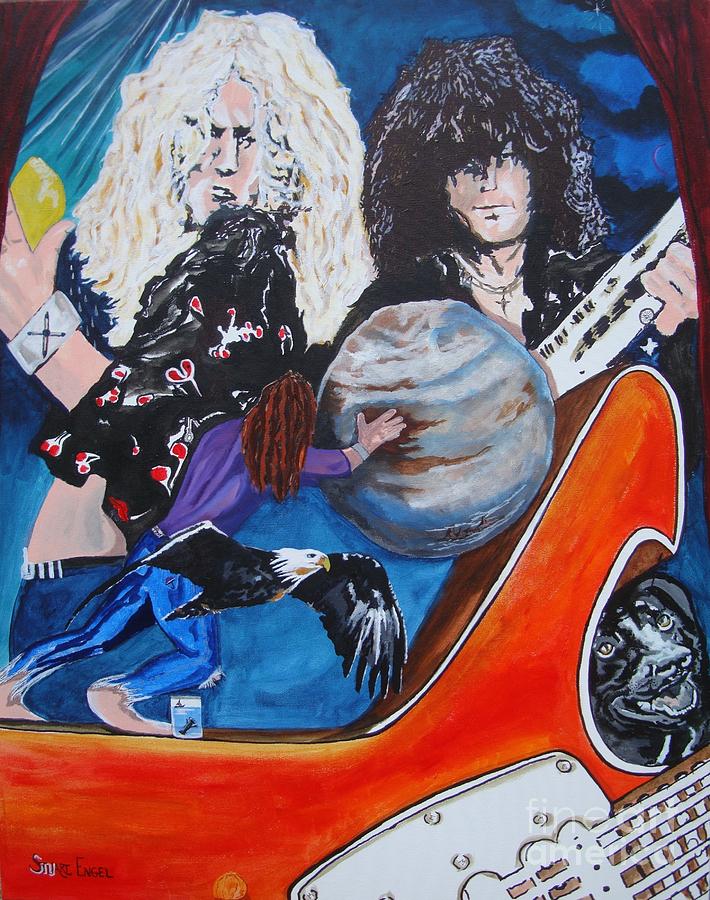 To Be A Rock And Not To Roll Painting by Stuart Engel