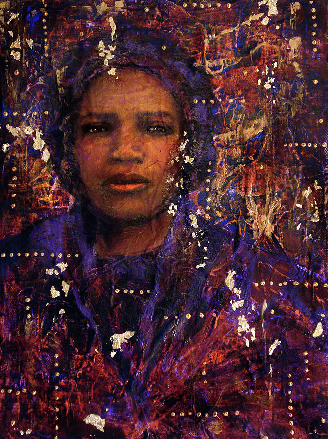 To Be Sold A likely Negro Wench Mixed Media by Cora Marshall
