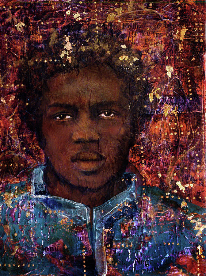To Be Sold Stout Negro Fellow Mixed Media by Cora Marshall