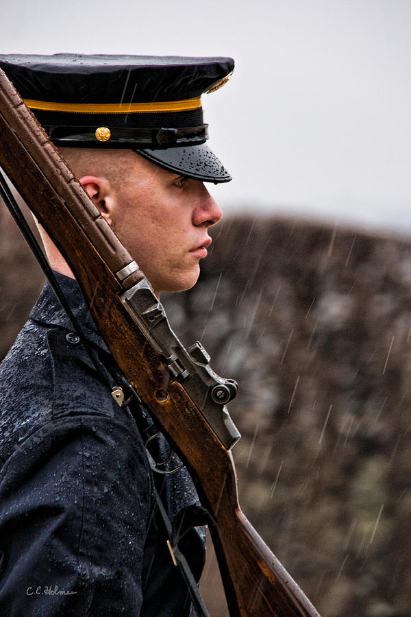 Soldier Photograph - To Guard With Honor by Christopher Holmes