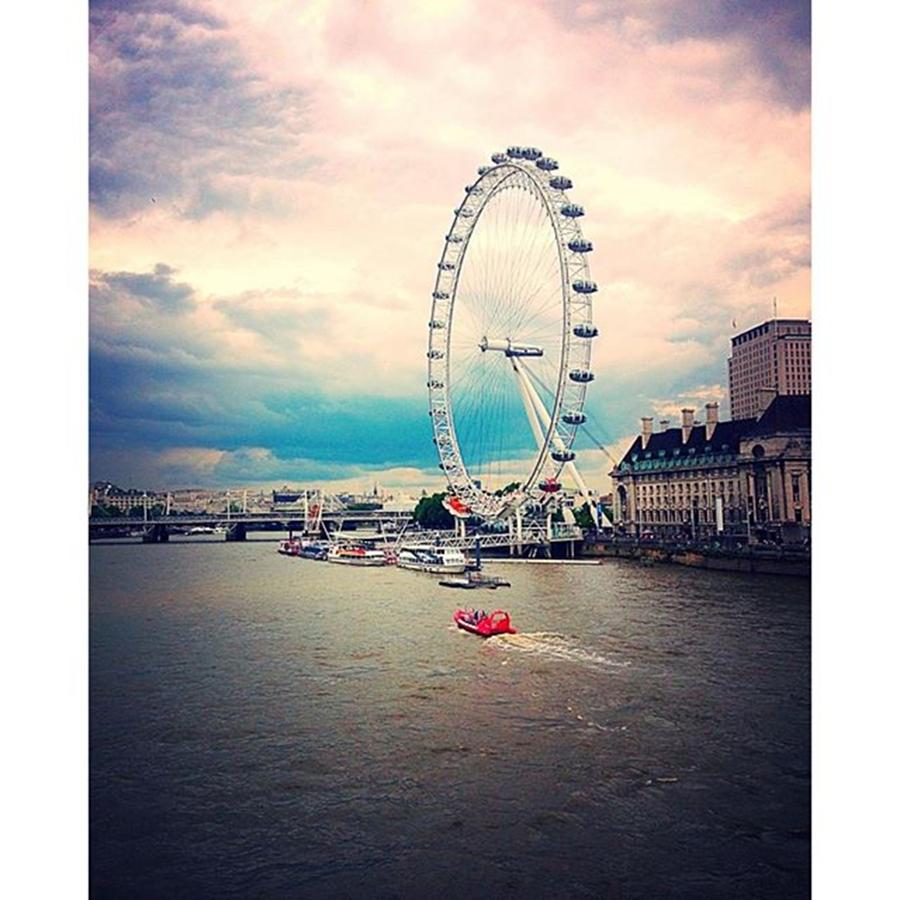 Summer Photograph - To London Eye #nature #summer #london by Emmanuel Varnas
