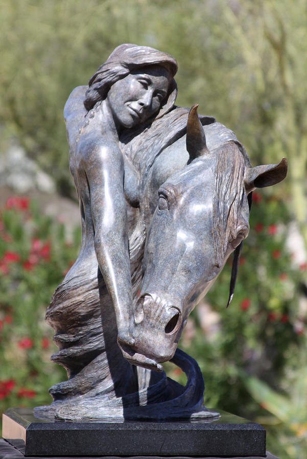 To Love and Cherish.... Sculpture by J Anne Butler