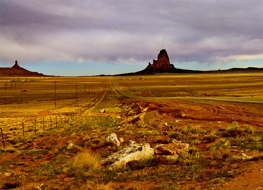 Navajo Land at sunset Photograph by Gilbert Artiaga