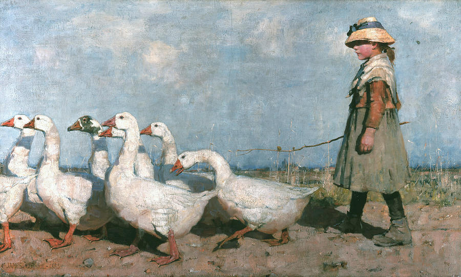 To Pastures New Painting by James Guthrie