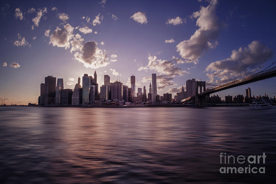 New York City Photograph - To Reign In Dusk by Evelina Kremsdorf