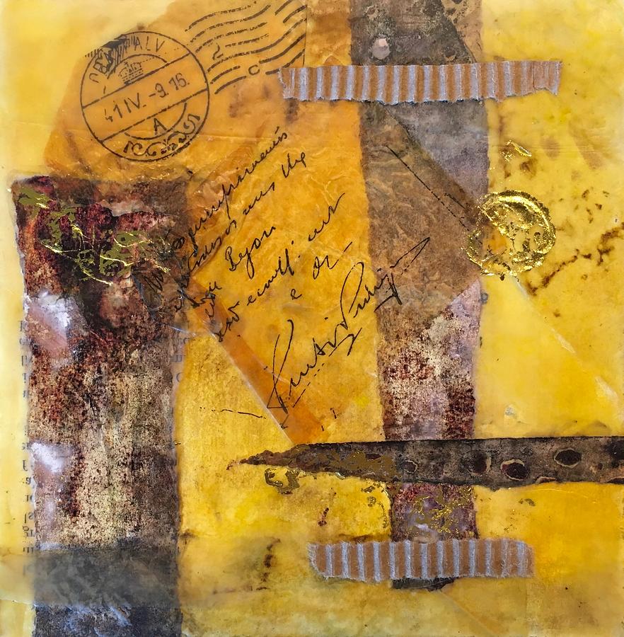 To Sir With Love Mixed Media by Sandra Lee Scott