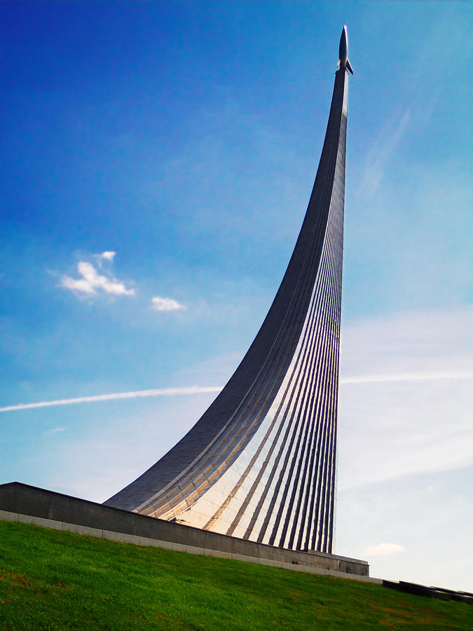 To The Conquerors Of Space Monument In Moscow Photograph by Anastasy Yarmolovich