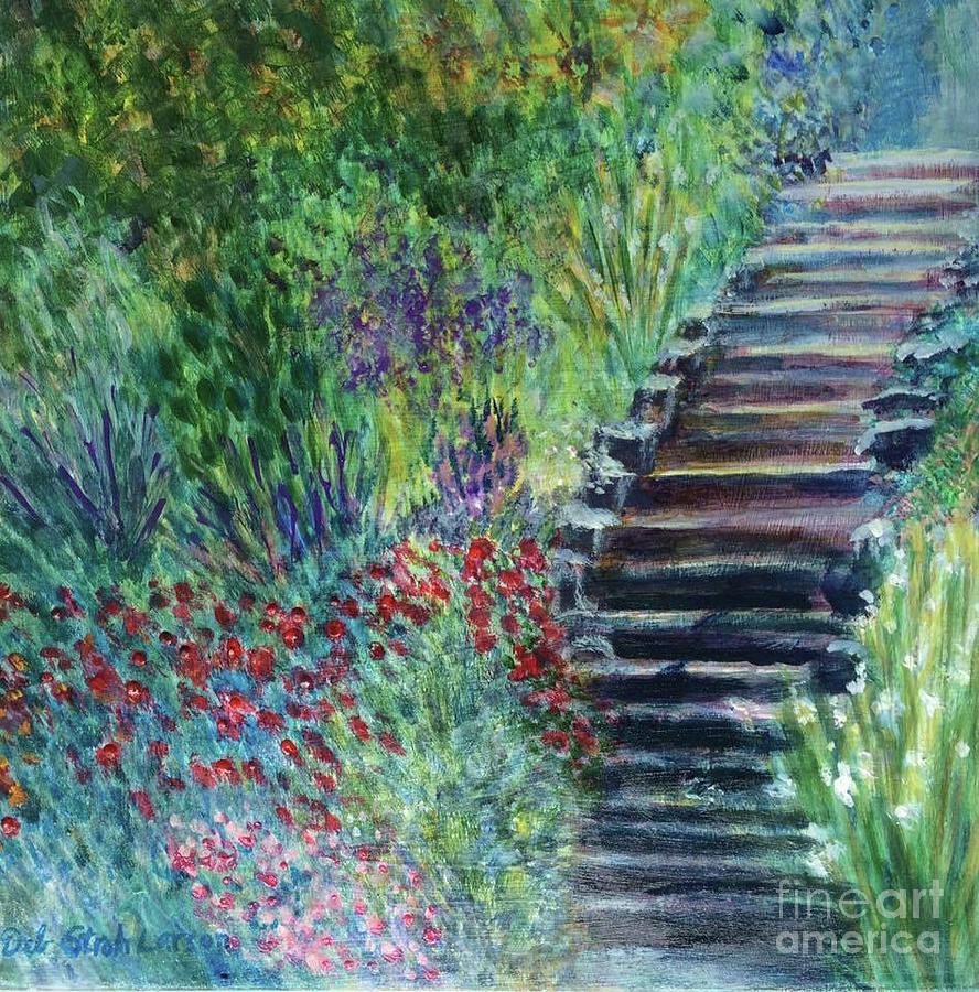 To the Garden Painting by Deb Stroh-Larson