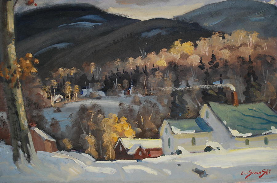 To The North Painting by Len Stomski