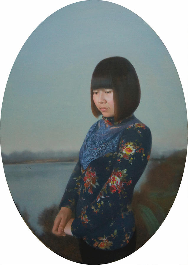 Abstract Painting - To Xiu Pan by Weiyu Xia