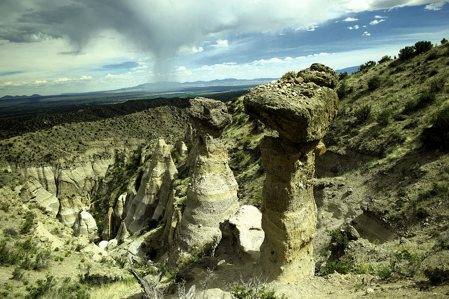 Toad Stools On Top The Tent Rocks Photograph