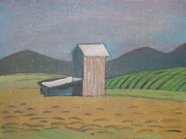 Southern Landscape Painting - Tobacco Barn by Chris Cook Southern Landscape Painting - Tobacco Barn by Chris Cook