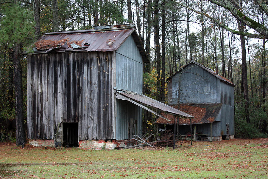 Tobacco Barns 1 Photograph By Gene Bishop