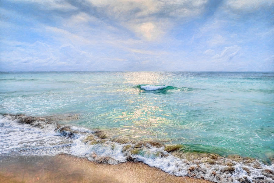 Tobago Wave Photograph by Nadia Sanowar
