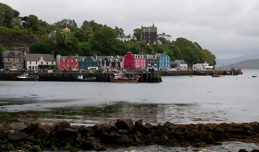 Tobermory town cityscape, Isle of Mull Photograph by Michalakis Ppalis