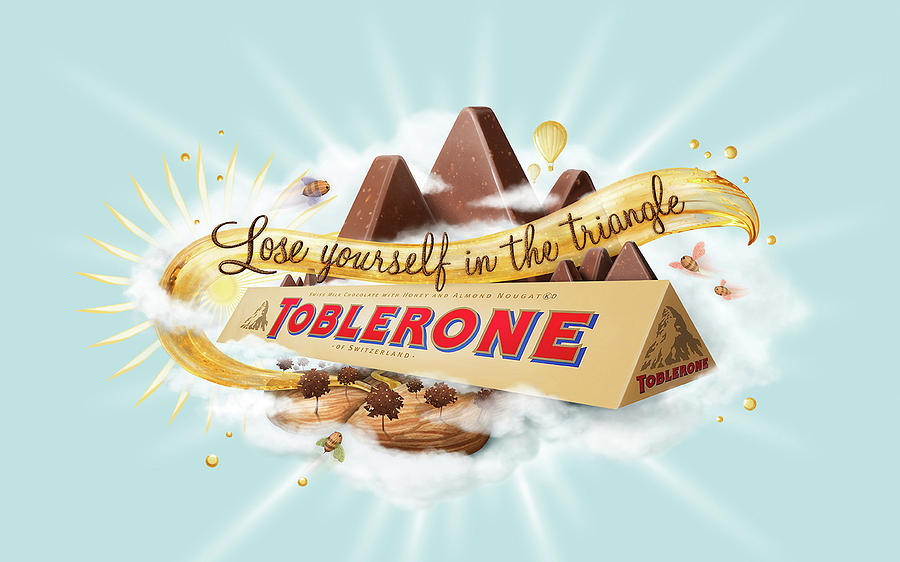 Toblerone Digital Art - Toblerone by Maye Loeser