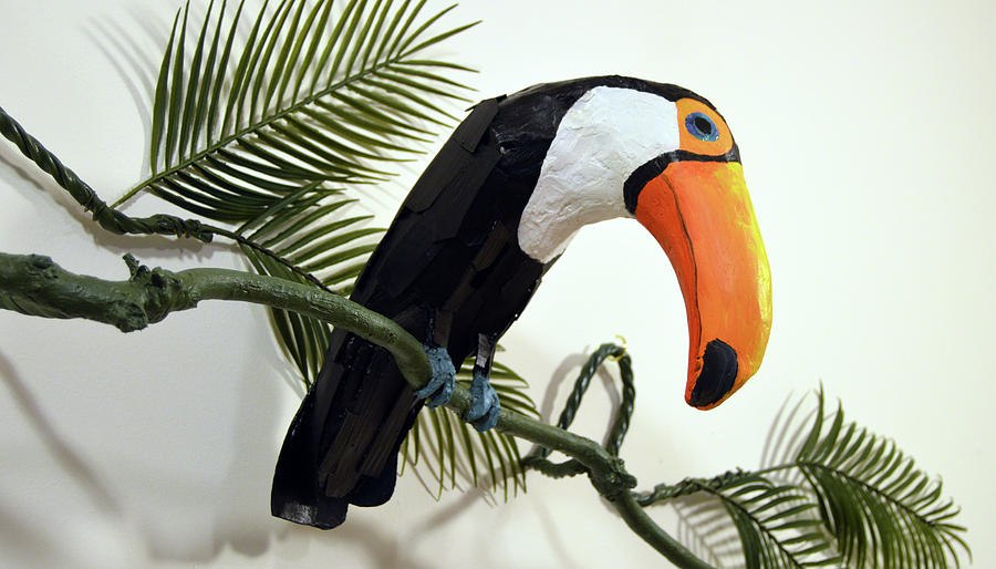 Toby the Toucan Mixed Media by Daniel Gale