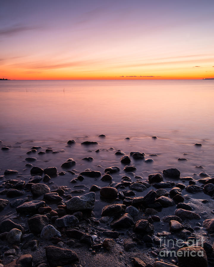 Tods Clarity - Rocky Beach at Dawn Photograph by JG Coleman
