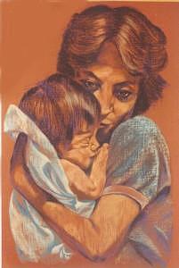 Together Alone Painting by Margaret A Clark Price Together Alone Painting by Margaret A Clark Price