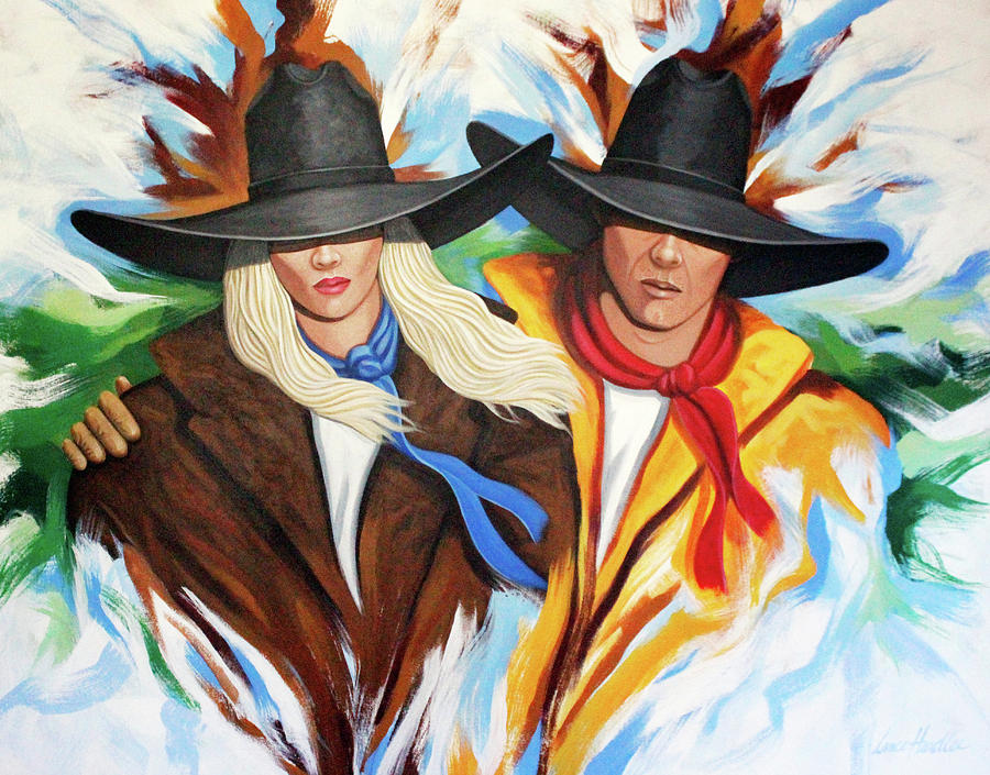 Together Always Painting by Lance Headlee