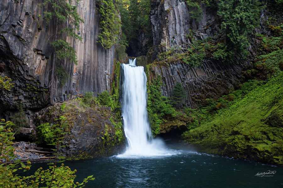 Toketee Falls III Photograph by Rowdy Winters - Fine Art America