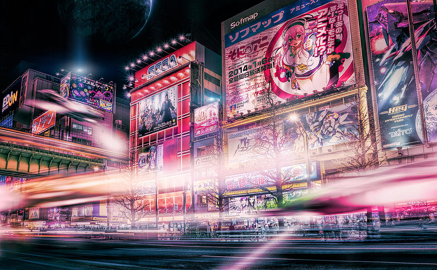 Science Fiction Photograph - Tokyo 3017 #2 by Ponte Ryuurui
