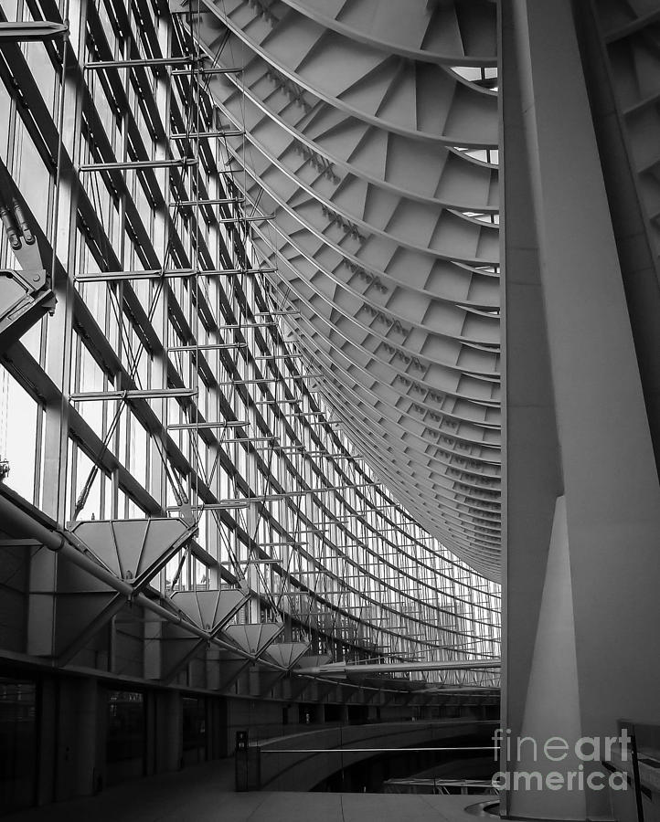 Architecture Photograph - Tokyo International Forum by Andrea Anderegg