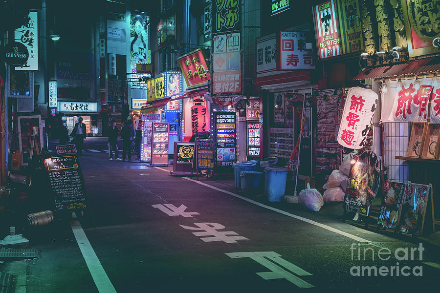 Tokyo Side Streets, Japan Photograph by Perry Rodriguez