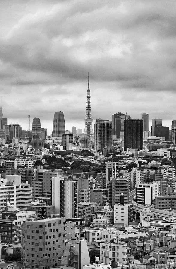 Tokyo Tower Study 1 Photograph by Robert Meyers-Lussier