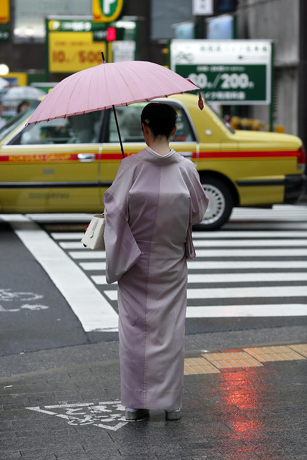 Tokyo Woman Photograph by David Harding
