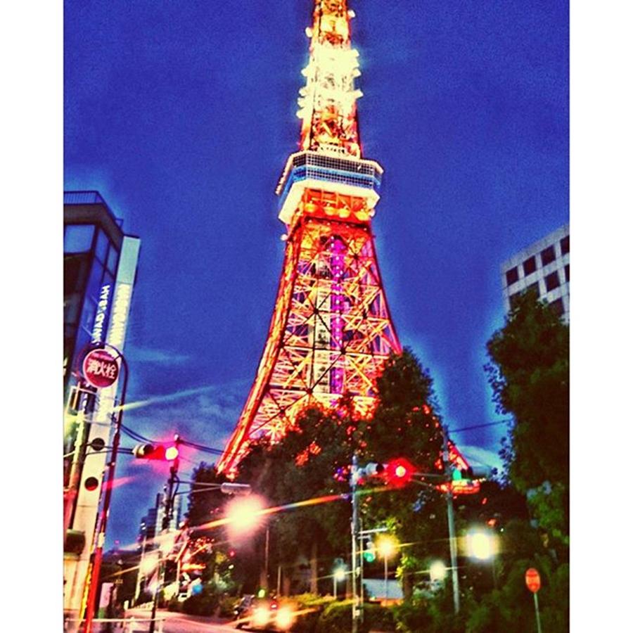 Tokyo Photograph - Tokyo Tower by Daisuke Kondo