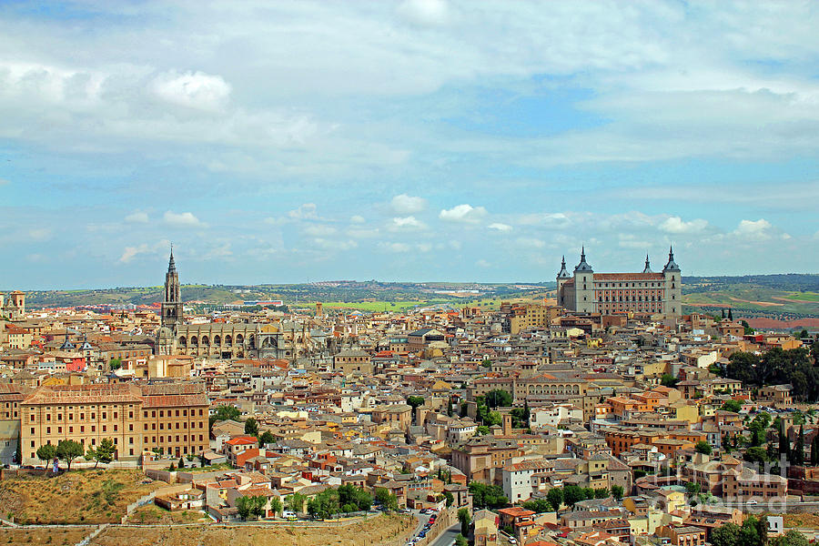 Toledo from the Hill Photograph by Nieves Nitta