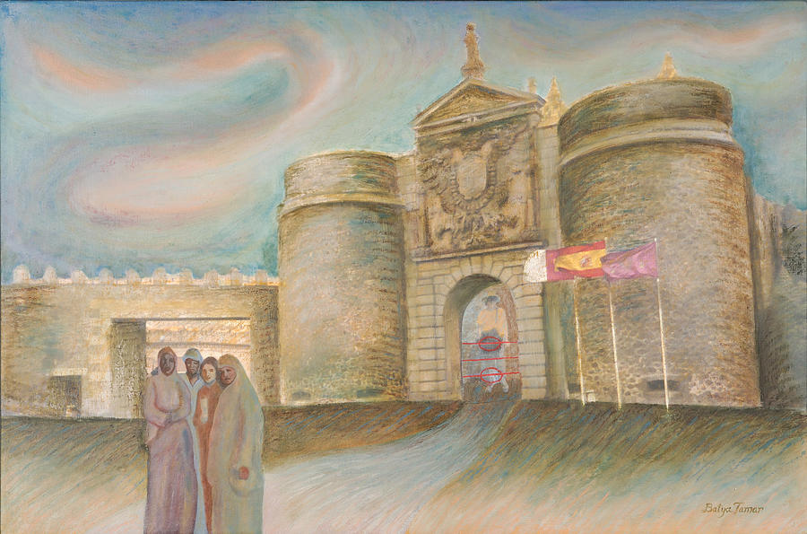 Toledo Painting - Toledo Homecoming by Barbara Nesin