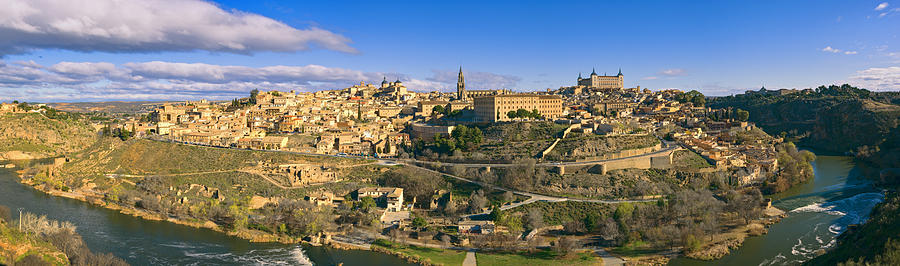 Toledo Panorama Photograph by Joan Carroll