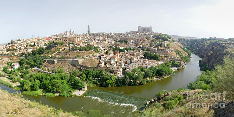 Toledo, Spain Panoramic view Photograph by Arik Baltinester