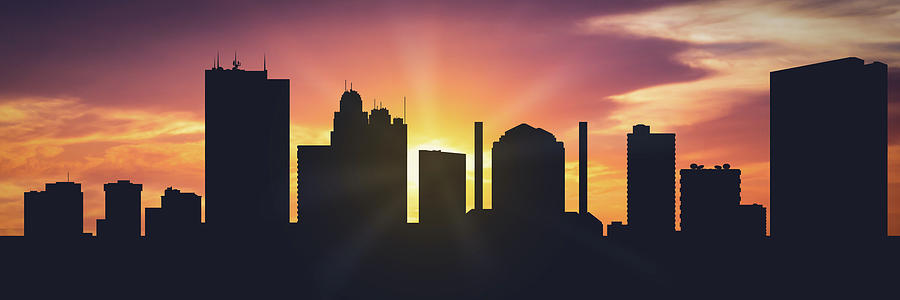 Toledo Sunset Usohto-pa01 Digital Art