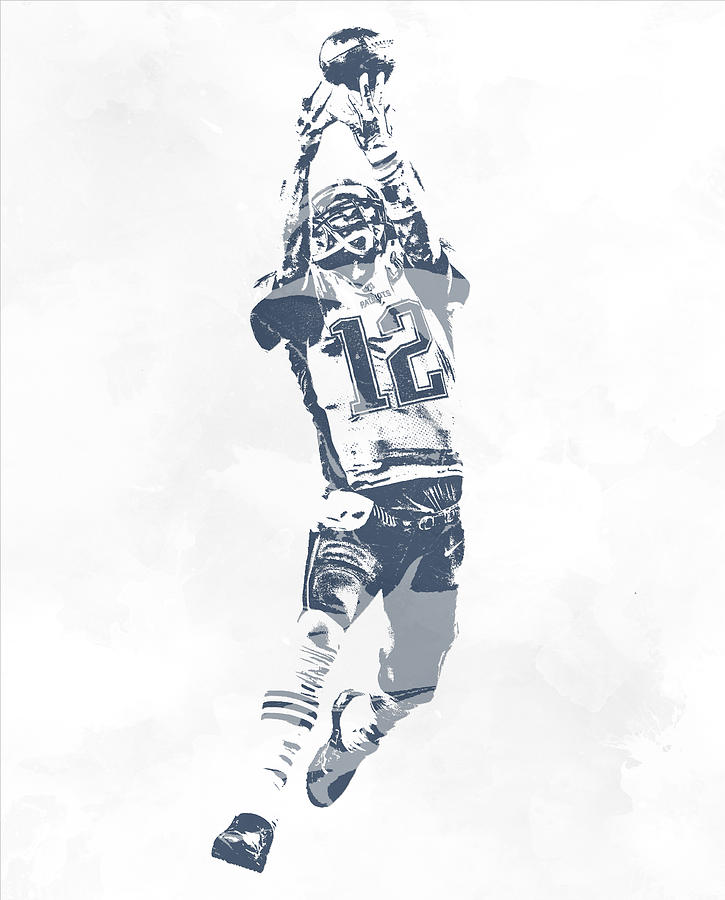 Rob Gronkowski NEW ENGLAND PATRIOTS PIXEL ART 4 T-Shirt by Joe Hamilton -  Fine Art America