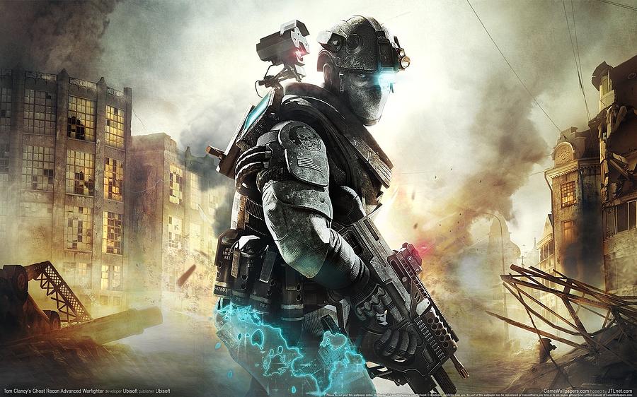 Tom Clancy's Ghost Recon Future Soldier Digital Art by Dorothy Binder