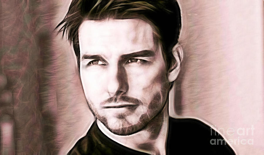 Tom Cruise Mixed Media - Tom Cruise Collection by Marvin Blaine