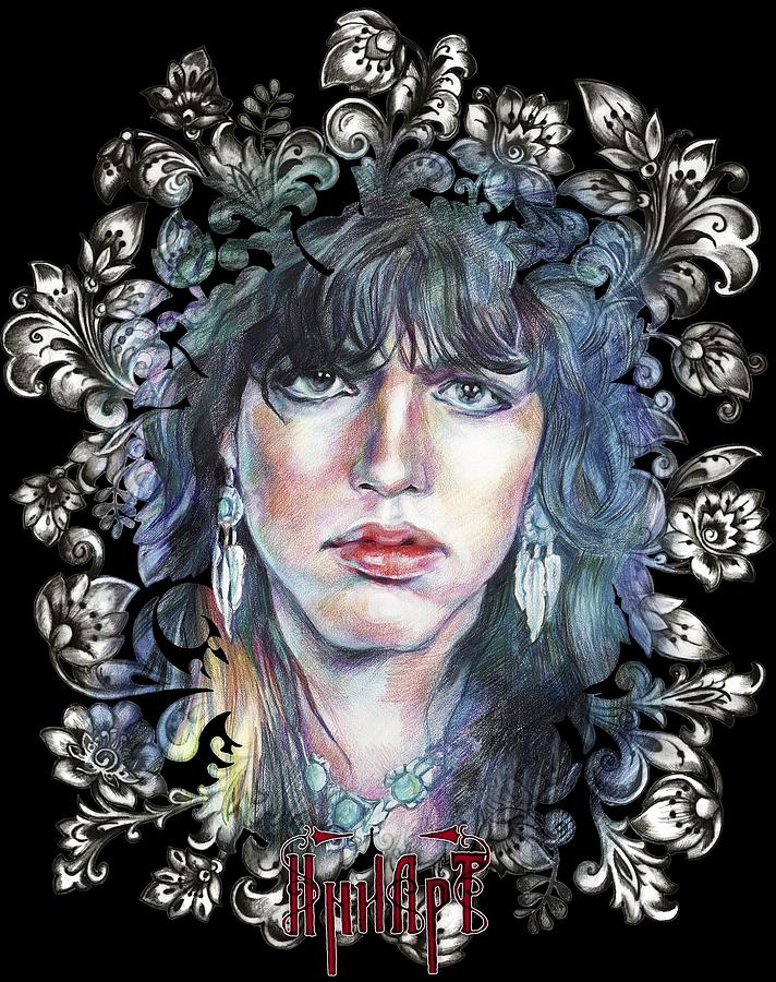 Tom Keifer Drawing - Tom Keifer Cinderella by Inna Volvak Tom Keifer Drawing - Tom Keifer Cinderella by Inna Volvak