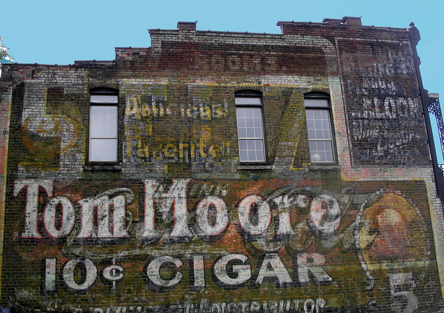 Tom Moore Ten Cent Cigar Photograph by Anne Cameron Cutri